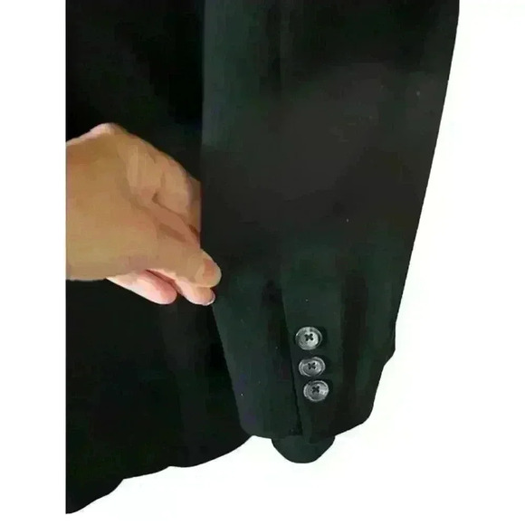 Men's Vintage Black Suede Jacket, size large - Picture 5 of 5